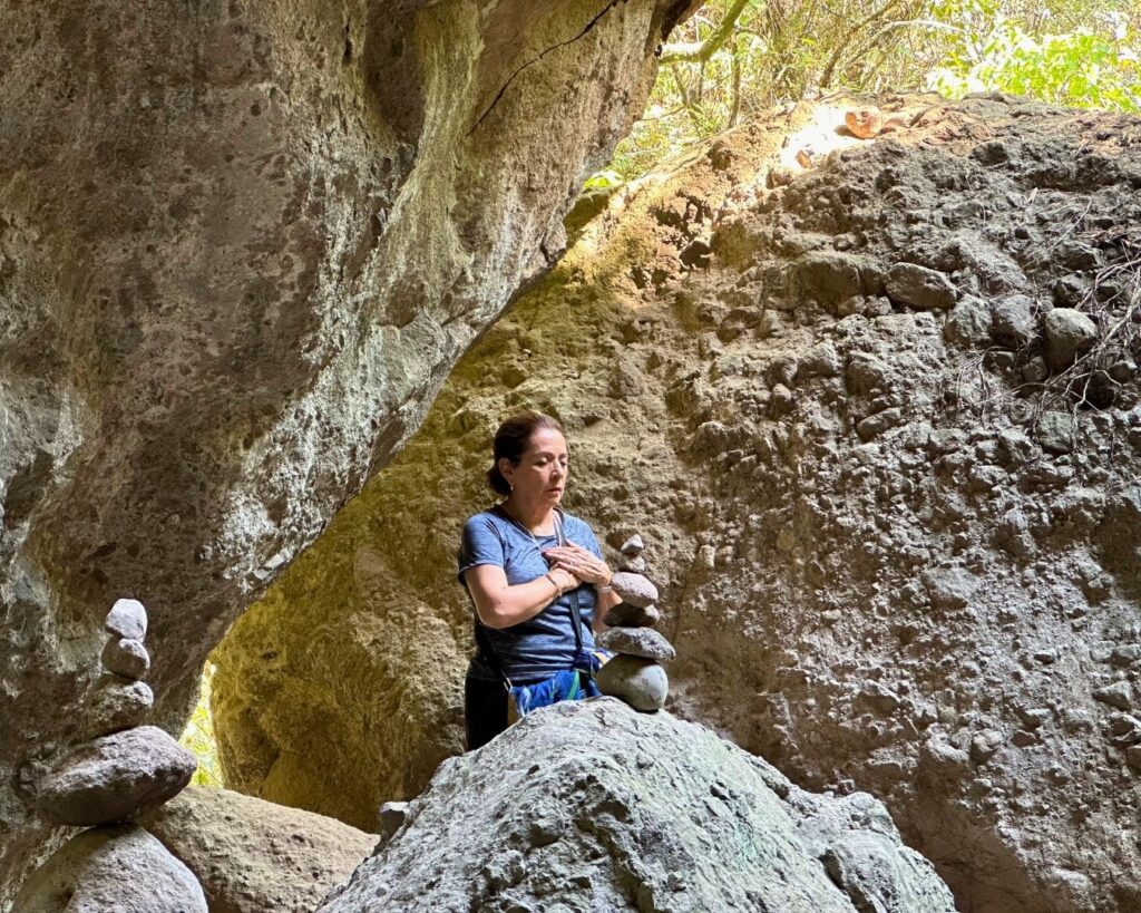 Hike al pie de la montaña